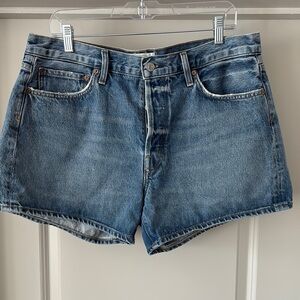 AGOLDE NWOT Classic Blue Denim Women's Shorts
